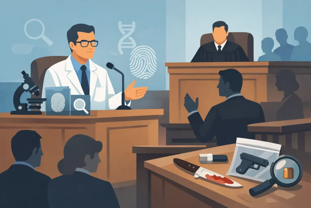 How Forensic Experts Testify in Criminal Court