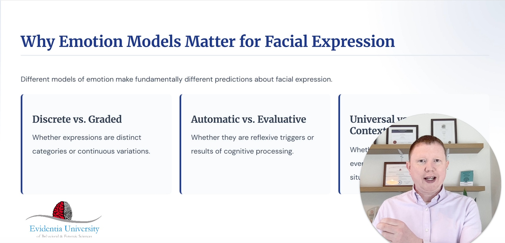 Master in Nonverbal Behavior